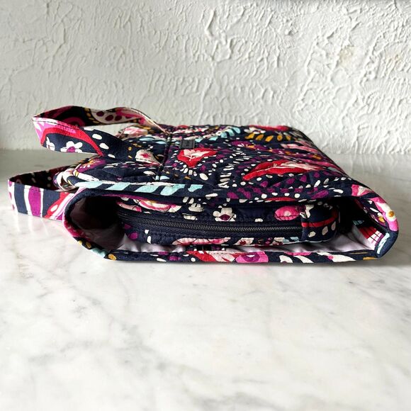 Vera Bradley Painted Paisley Hanging Organizer Travel Toiletry Cosmetic Bag - Picture 9 of 12